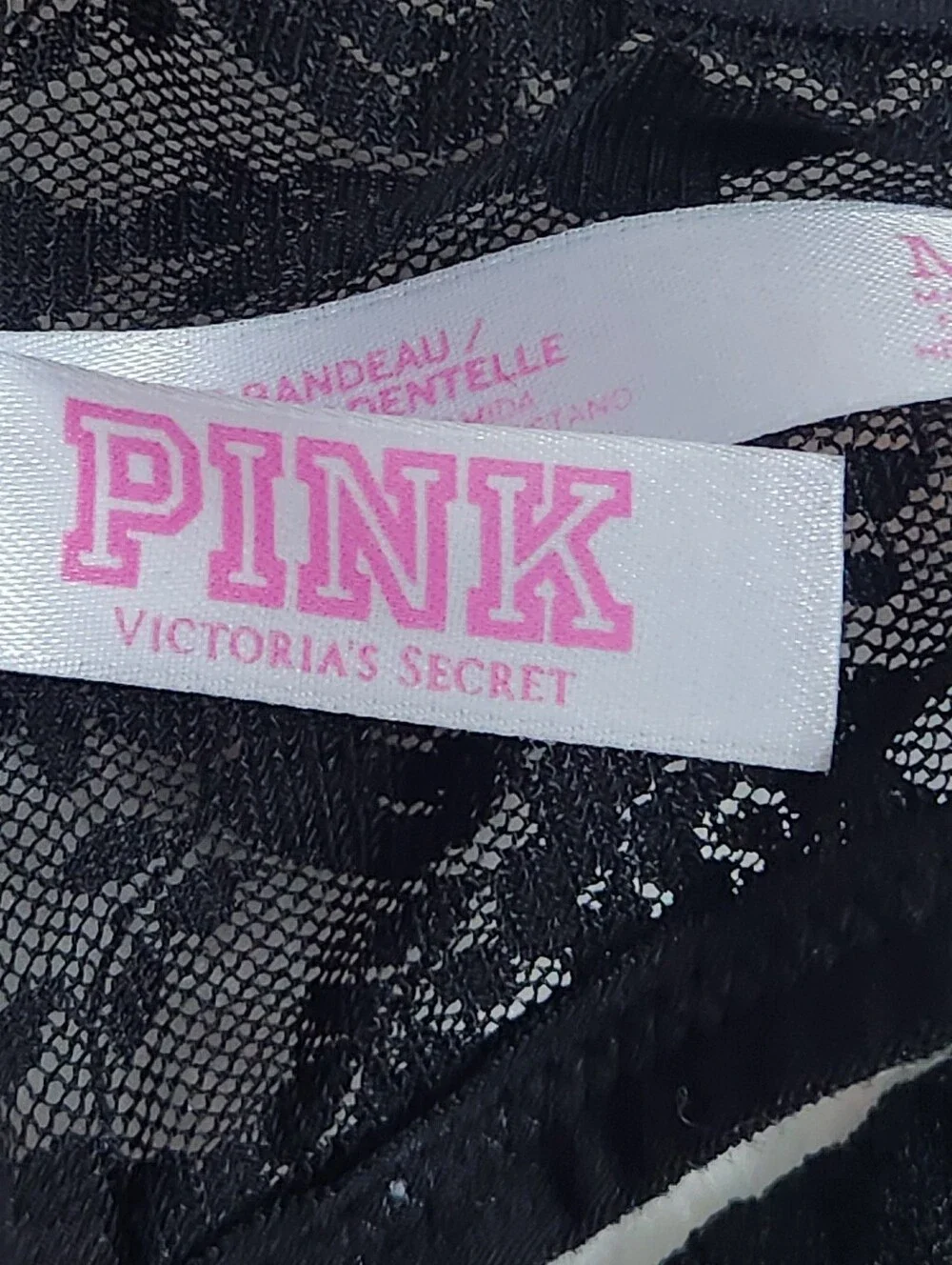 PINK Victoria's Secret Lace Bandeau